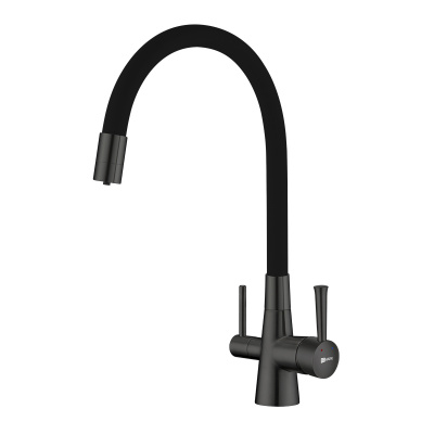 Смеситель для кухни с подключением к фильтру с питьевой водой Lemark Comfort LM3075GM