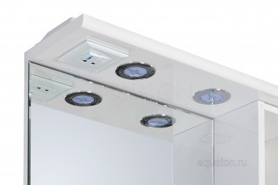 Зеркальный шкаф Aquaton Онда правый белый 1A009802ON01R