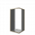 Душевой уголок GOOD DOOR JAZZ CR-80-B-BR